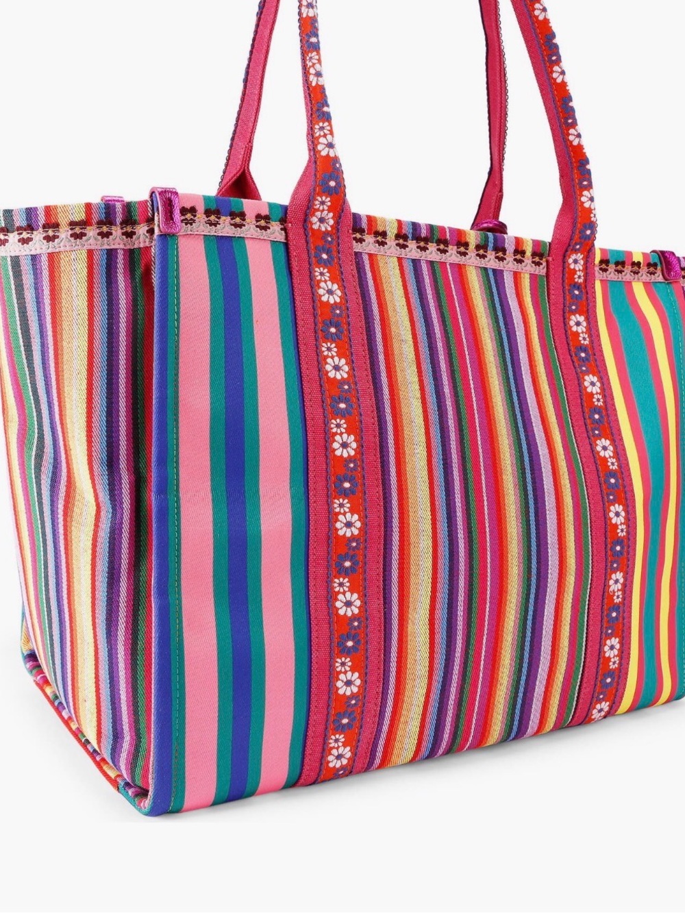 Kurt Geiger Duffel Bag in Fuchsia - Picture 3 of 5